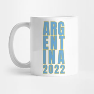 Argentina 2022 Football Mug